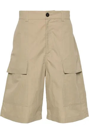 STUDIO NICHOLSON Shorts rectos con tiro alto