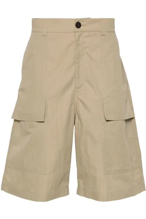 STUDIO NICHOLSON Shorts rectos con tiro alto