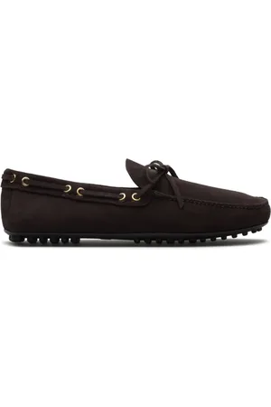 CAR SHOE Mocasines drive de gamuza con detalle de borlas
