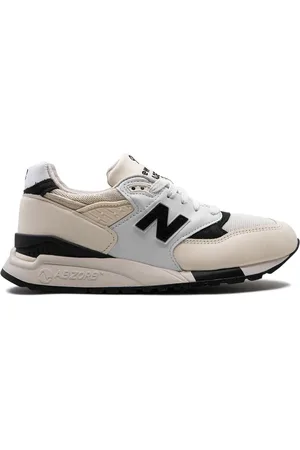 New Balance Tenis 998 Made in USA "White/Black"