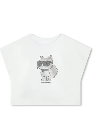 Karl Lagerfeld Playera con motivo Ikonik