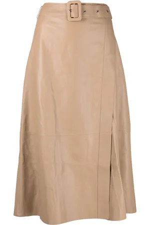 arma leder Falda midi acampanada