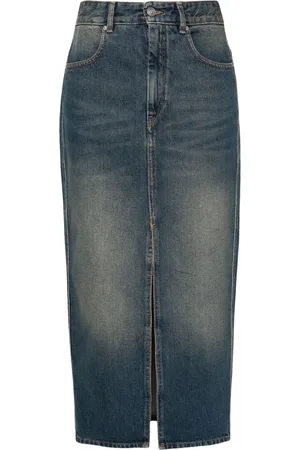 Isabel Marant Falda midi de mezclilla Julicia