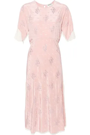 Zadig & Voltaire Vestido midi de seda Rey