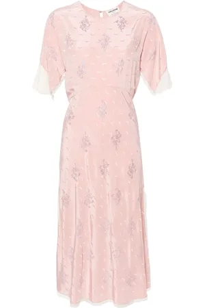 Zadig & Voltaire Vestido midi de seda Rey