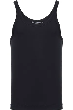 Dolce & Gabbana Camiseta tejida de canalé