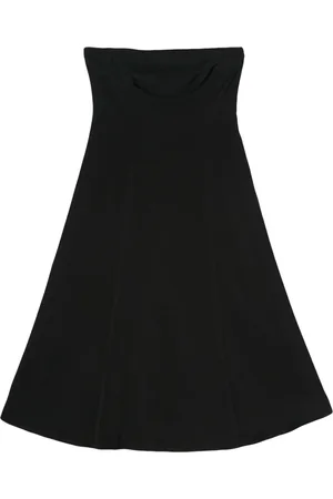 SEMICOUTURE Vestido entretejido con motivo de cuadros