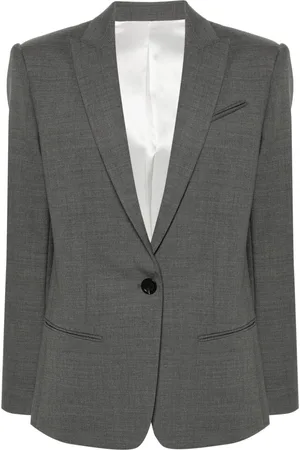 Serafini Blazer con un botón y solapas de pico