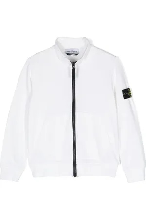 Stone Island Sudadera con cierre y motivo Compass