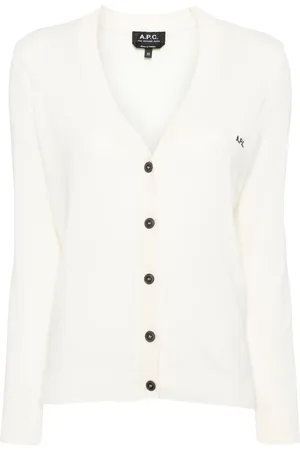 A.P.C. Cárdigan con cuello en V