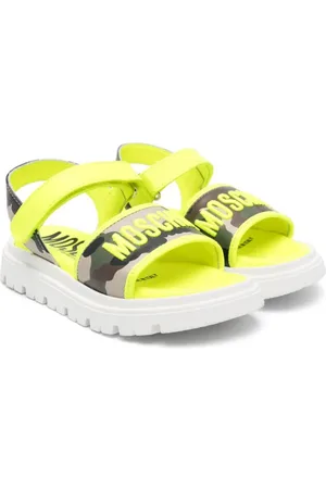 Moschino Sandalias con estampado militar