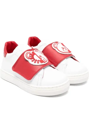 Moschino Tenis con aplique Leo Teddy