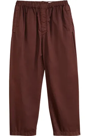 LEMAIRE Pantalones capri con pretina elástica