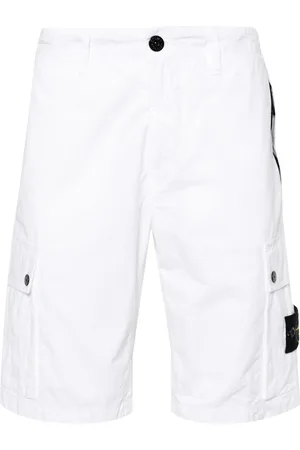 Stone Island Shorts cargo con distintivo Compass