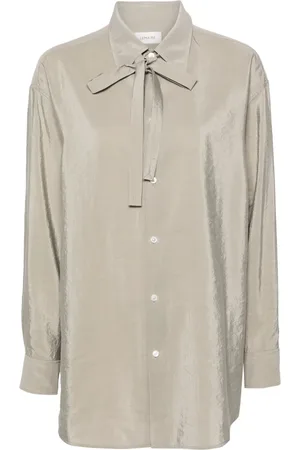LEMAIRE Camisa con detalle de moño