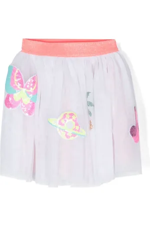 Billieblush Falda de tul con detalles de aplique