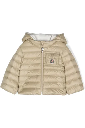 Moncler Chamarra capitonada con aplique del logo