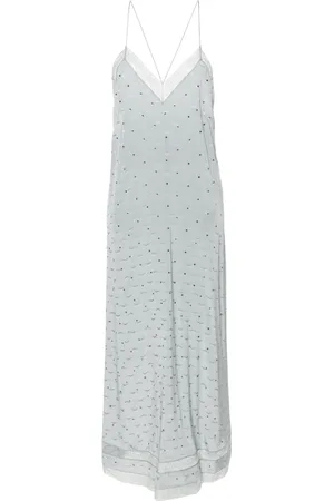 Zadig & Voltaire Vestido largo de seda Reman