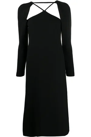 REJINA PYO Vestido midi con aberturas
