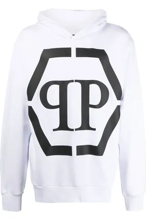 Philipp Plein Hoodie con logo estampado