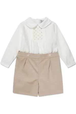 Sarah Louise Set de shorts bordados