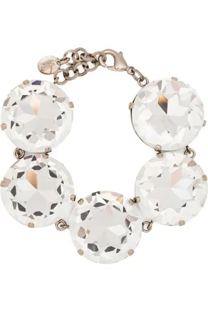 Moschino Pulsera con detalles de cristal