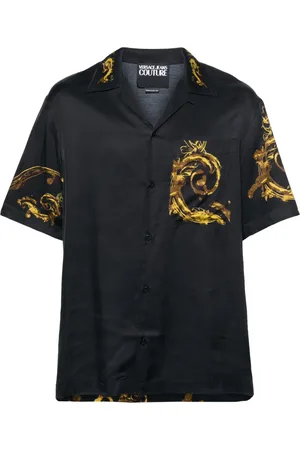 VERSACE Camisa con estampado Baroccoflage