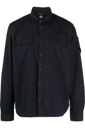 C.P. Company Camisa con detalle Lens