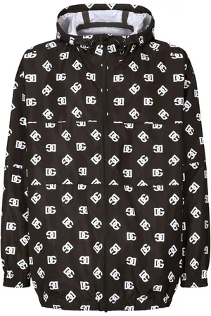 Dolce & Gabbana Chamarra con capucha y monograma estampado