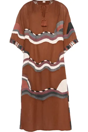 ERES Vestido Horizon con diseño bordado