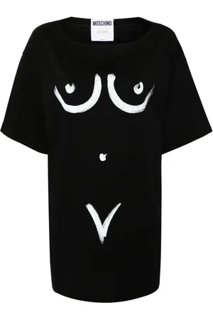 Moschino Playera con motivo estampado