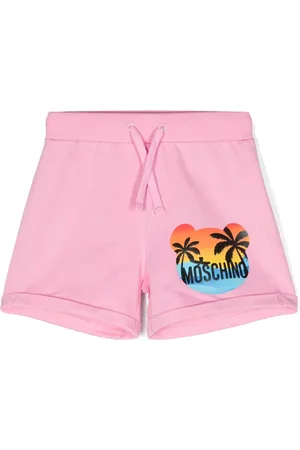 Moschino Shorts con palmeras estampadas
