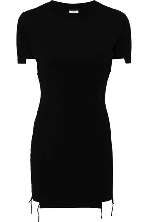 Vetements Vestido corto con detalle de aberturas