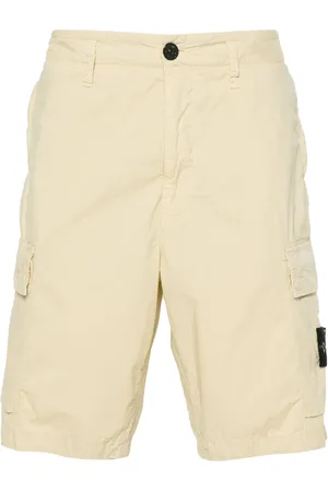 Stone Island Shorts cargo con distintivo Compass
