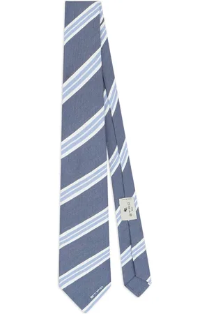 Etro Corbata con motivo de rayas