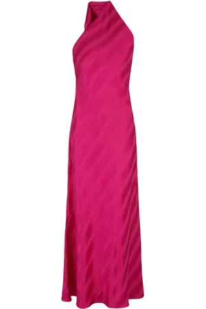 Emporio Armani Vestido satinado con hombro descubierto