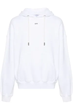 OFF-WHITE Hoodie con sello del logo