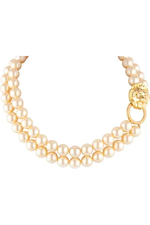 Kenneth Jay Lane Collar con perlas artificiales 1990