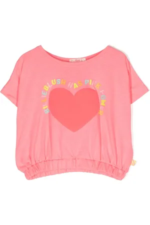 Billieblush Playera con corazones engomados