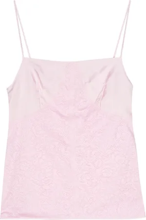 Jil Sander Camisón con encaje floral