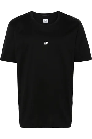 C.P. Company Playera con logo estampado