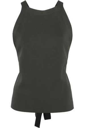 P.A.R.O.S.H. Top tejido con cuello halter