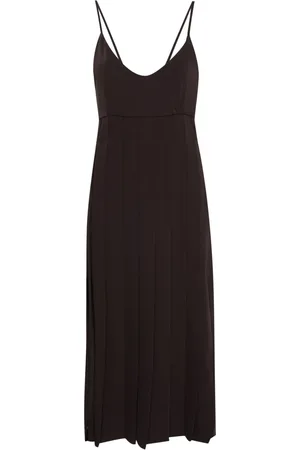 P.A.R.O.S.H. Vestido midi con detalle de pliegues