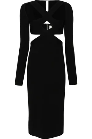 DION LEE Vestido midi Harness