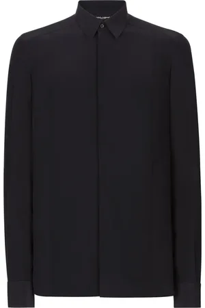 Dolce & Gabbana Camisa de seda manga larga