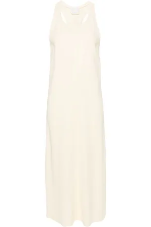 FORTE FORTE Vestido midi con espalda de nadador