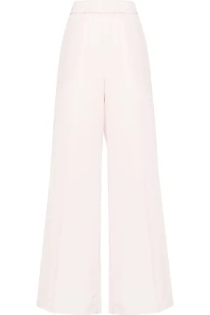 P.A.R.O.S.H. Pantalones palazzo Palmer con pretina elástica