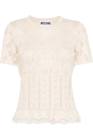 Moschino Top tejido calado