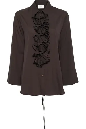 P.A.R.O.S.H. Blusa con volantes