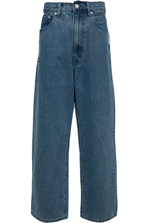 Izzue Jeans rectos con tiro alto